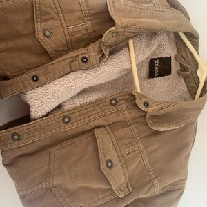 Prana Corduroy fleece jacket